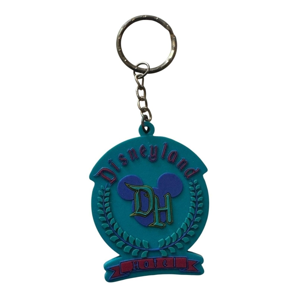 Disneyland Hotel DH Mickey Mouse Ears Keychain Disney Parks Taiwan